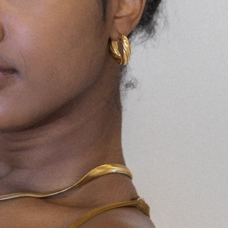 Life of the Party Hoops - Classic Twisted Hoops