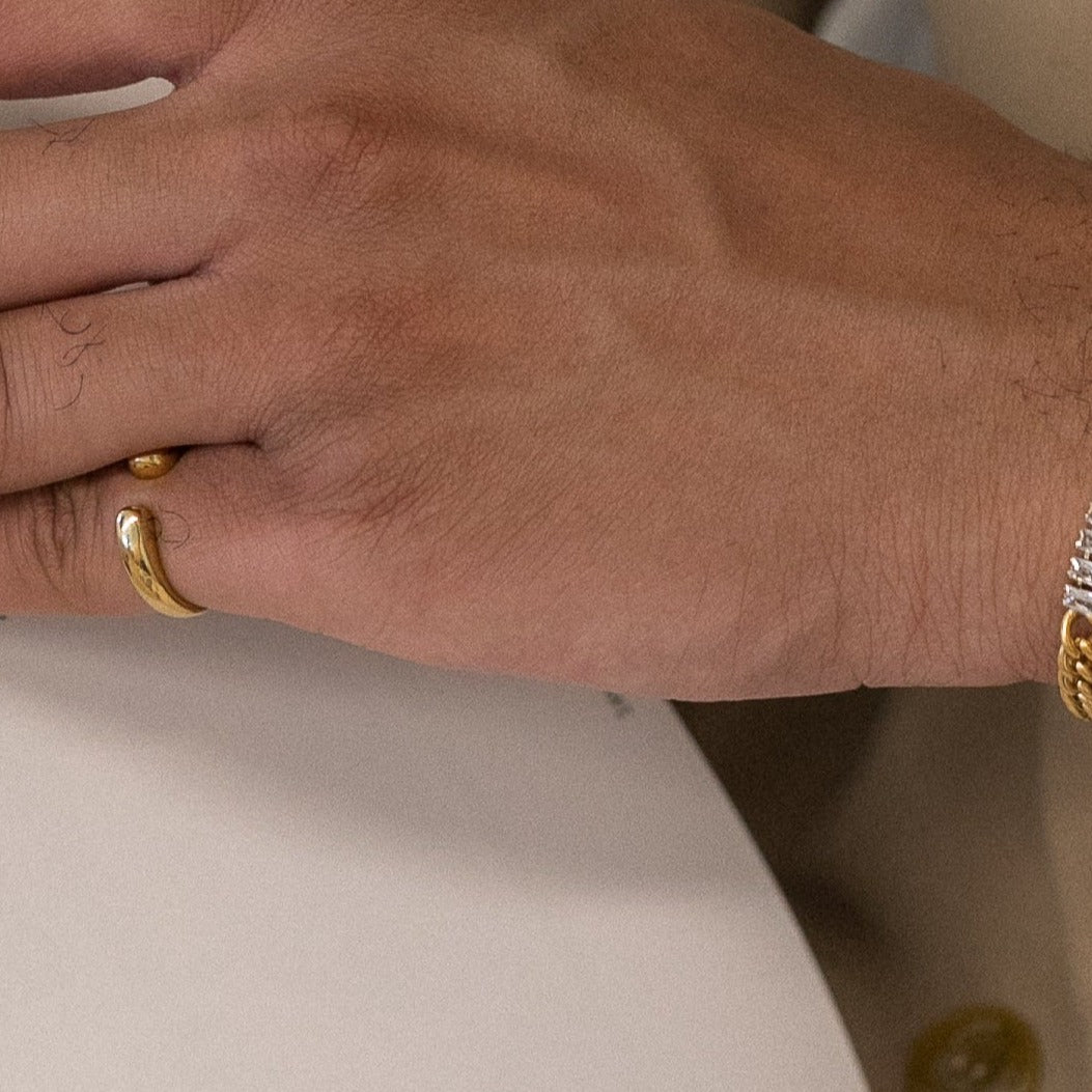 Poise and Polish - Open Silhouette Ring