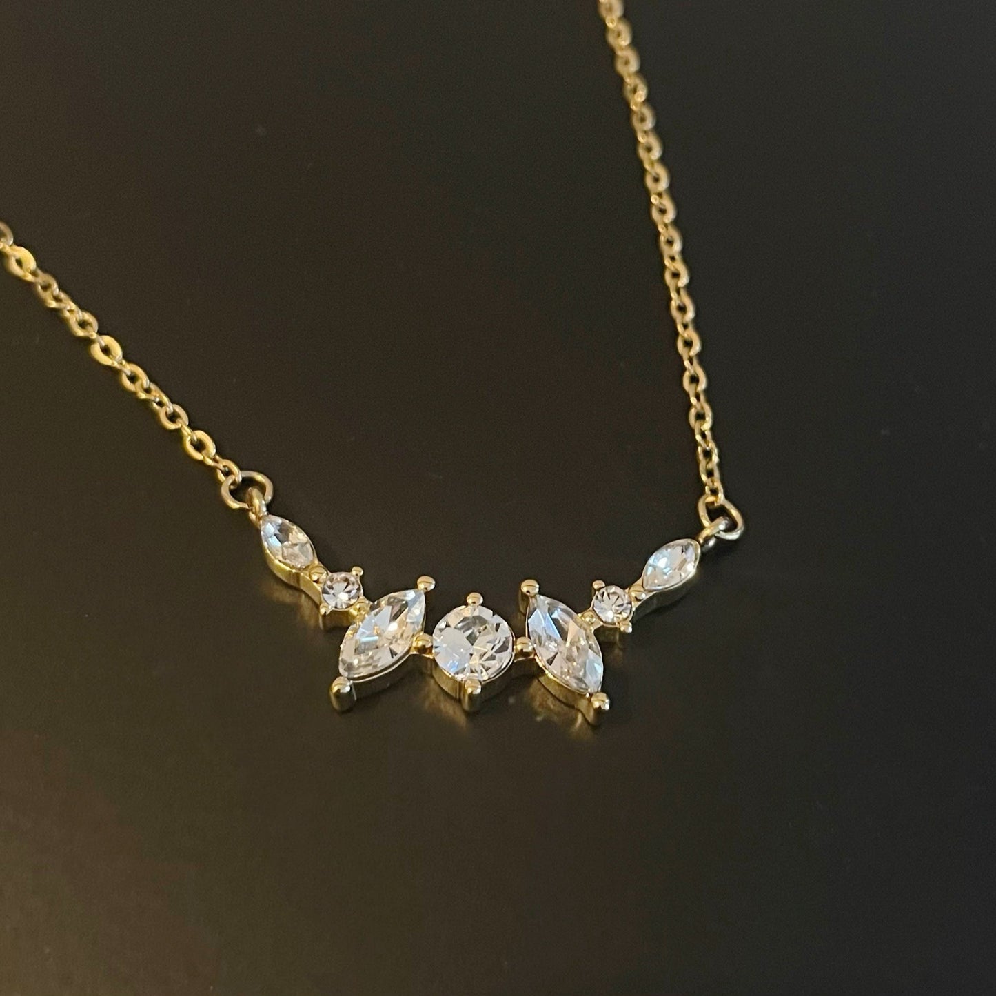 Celestial Crown Smile Necklace