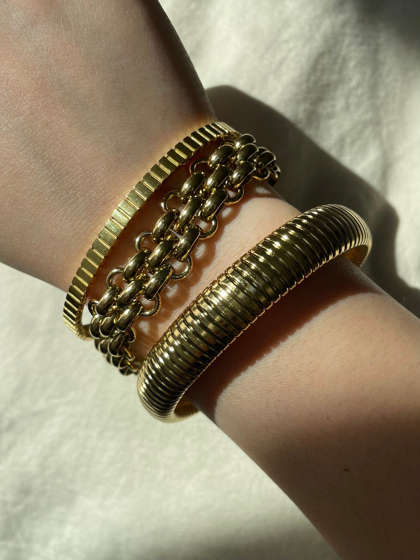 Serenade - wild textured bracelet